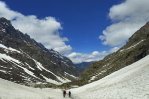 Just before the Hampta Pass